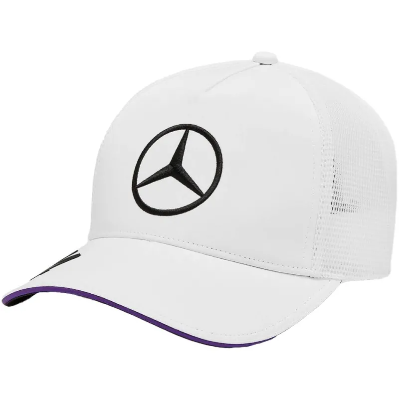 Mercedes AMG Deportes De Motor|Colabos^Petronas Fórmula 1 x Conductor Lewis Hamilton Hombre Gorra Trucker 701227945-001