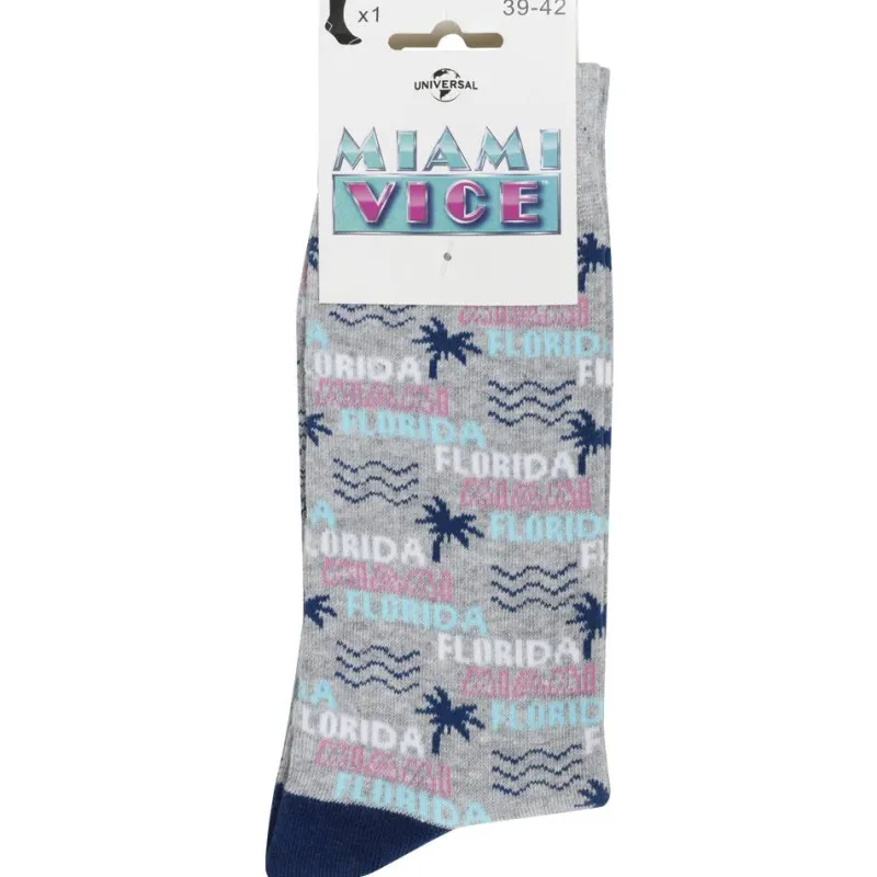 Hombre Lizenz Multipacks|Héroes De La Infancia^Miami Vice Hombre Calcetines 4 pares 93891887