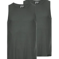 Hombre MONT EMILIAN Multipacks|Ropa Interior^"Ajaccio" Hombre Camiseta interior Pack de 2 gris
