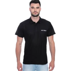 Hombre MONT EMILIAN Camisas Y Polos^"Caen" Hombre Polo básico negro