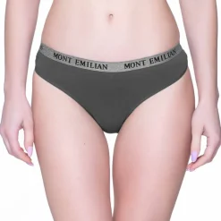 Mujer MONT EMILIAN Multipacks|Ropa Interior^"Colmar" Mujer Pack de 8 tangas gris oscuro
