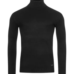 Hombre MONT EMILIAN Sudaderas Y Jerséis^"Le Mans" Hombre Jersey de cuello vuelto negro