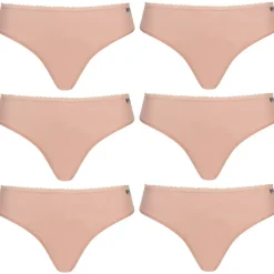 Mujer MONT EMILIAN Multipacks|Ropa Interior^"Nimes" Mujer tanga Pack de 6 rosa