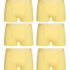Hombre MONT EMILIAN Multipacks|Ropa Interior^"Rouen" Hombre Calzoncillos bóxer Pack de 6 amarillo