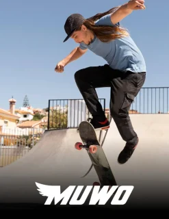 MUWO Skateboarding^"Cruiser" Penny Board Mini Skateboard amarillo