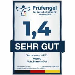 MUWO Héroes De La Infancia|Bolsos^"Lil Ninja" Niño Mochila escolar Conjunto 5 piezas.