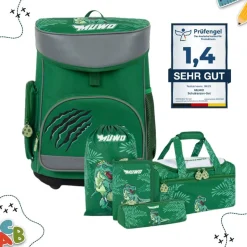 MUWO Héroes De La Infancia|Bolsos^"Lil Rex" Niño Mochila escolar Conjunto 5 uds.