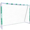 MUWO Balcón & Jardín|Game & Fun^Portería de fútbol grande de acero 3 x 2 m verde/blanco