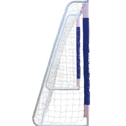 MUWO Balcón & Jardín|Gol De Fútbol^Portería de fútbol grande de acero 3 x 2 m azul/blanco