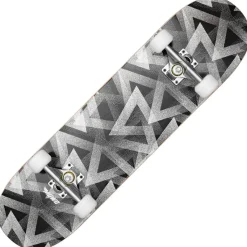 MUWO Skateboarding^"Triángulos que saltan" 7,875" Skateboard