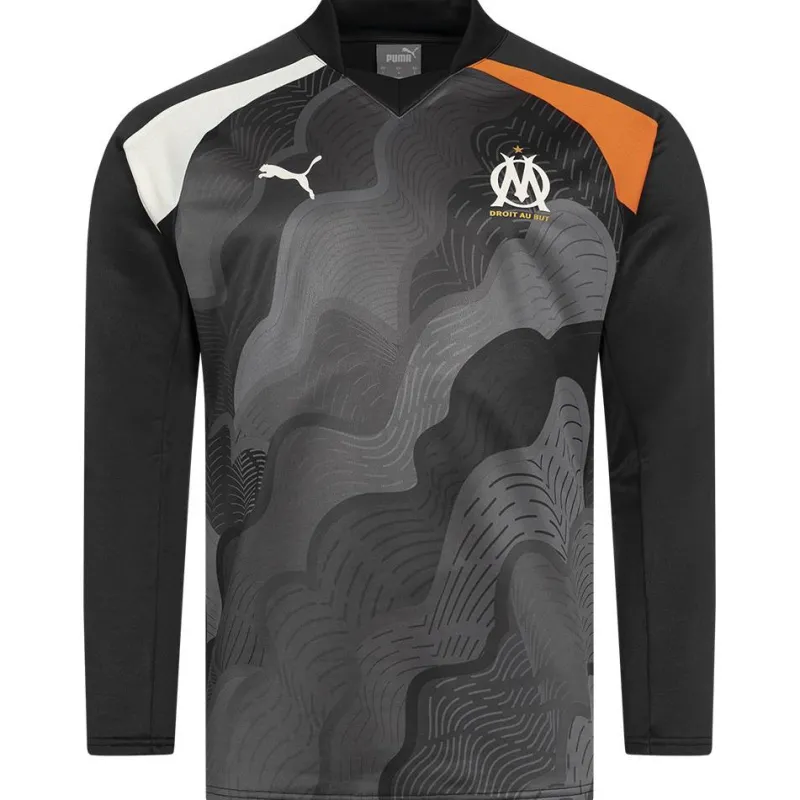 PUMA Tienda Para Aficionados^Olympique de Marsella Prematch Hombre Sudadera 771899-03
