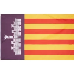 MUWO Otros Accesorios^Palma de Mallorca "Around the World" Bandera 90x150cm