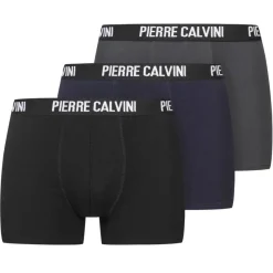 Hombre PIERRE CALVINI Multipacks|Ropa Interior^Hipster Hombre Calzoncillos bóxer Pack de 3 Oscuro 6130-3-DA