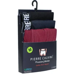 Hombre PIERRE CALVINI Multipacks|Ropa Interior^Hipster Hombre Calzoncillos bóxer Pack de 3 Oscuro 6130-3-D