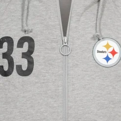 Fanatics Fútbol Americano^Pittsburgh Steelers NFL Hombre Sudadera con cremallera y capucha 2083MGRYFHEPST