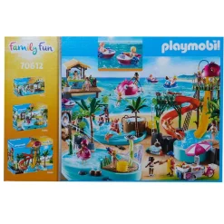 PLAYMOBIL Game & Fun^® Alquiler de botes de remos con barra de jugos 70612