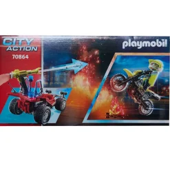 PLAYMOBIL Game & Fun^® Servicio de bomberos con coche de bomberos 70864