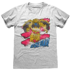 Lizenz Héroes De La Infancia^Power Rangers Goldar Hombre Camiseta POW02665TSC