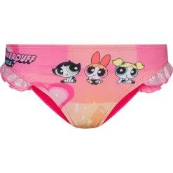 Sun City Natación|Héroes De La Infancia^Powerpuff Girls Niña Bañador ER1739- fucsia