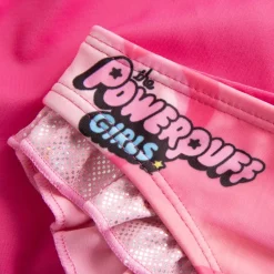Sun City Natación|Héroes De La Infancia^Powerpuff Girls Niña Bañador ER1739- fucsia