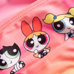 Sun City Natación|Héroes De La Infancia^Powerpuff Girls Niña Bañador ER1739-rosa