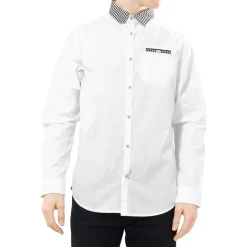 Hombre Process Black Camisas Y Polos^Jeffery Hombre Camisa casual MSH-PB69JEFFERY BLANCO