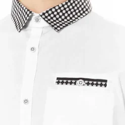 Hombre Process Black Camisas Y Polos^Jeffery Hombre Camisa casual MSH-PB69JEFFERY BLANCO