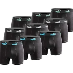 Hombre PUMA Multipacks|Ropa Interior^Everyday Hombre Calzoncillos bóxer Pack de 9 Negro 100003547-004
