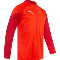 Hombre PUMA Sudaderas Y Jerséis|Equipaciones^teamCUP 1/4-Zip Hombre Sudadera de entrenamiento 657982-01