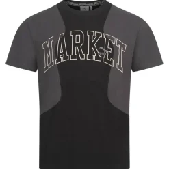 Hombre PUMA Colabos|Camisetas^x MARKET Relaxed Fit Hombre Camiseta oversize 535081-01