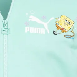 Hombre PUMA Colabos|Chaquetas^x SPONGEBOB T7 Track Hombre Chaqueta 538961-77
