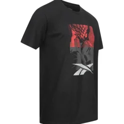 Hombre Reebok Basketball|Camisetas^Basketball Snaps Hombre Camiseta 100206859
