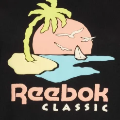 Mujer Reebok Camisetas^Graphic Cropped Mujer Camiseta GJ4864