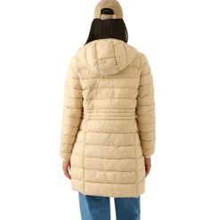 Mujer Reebok Chaquetas^Long Glacier Shield Mujer Abrigo de invierno RBO20820-Avena