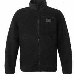 Hombre Reebok Chaquetas^Sherpa Jacket Hombre Chaqueta de forro polar RBO15220-Negro