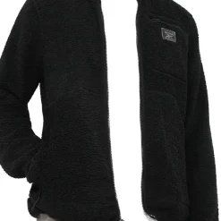 Hombre Reebok Chaquetas^Sherpa Jacket Hombre Chaqueta de forro polar RBO15220-Negro