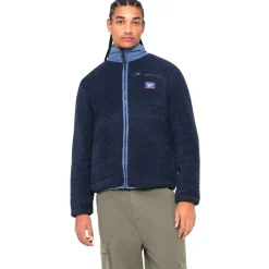 Hombre Reebok Chaquetas^Sherpa Jacket Hombre Chaqueta de forro polar RBO15220-Vector-Marino