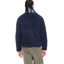 Hombre Reebok Chaquetas^Sherpa Jacket Hombre Chaqueta de forro polar RBO15220-Vector-Marino