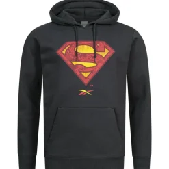 Hombre Reebok Héroes De La Infancia|Colabos^x RBK DC COMICS SUPERMAN Hoodie Hombre Sudadera con capucha IB5818