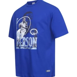 Hombre Reebok Basketball|Colabos^x RBK PANINI Allen Iverson Hombre Camiseta HS1277