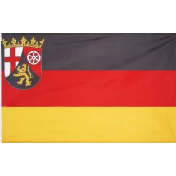 MUWO Otros Accesorios^Renania-Palatinado "Deutschland" Bandera 90x150cm