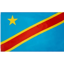 MUWO Otros Accesorios|Tienda Para Aficionados^República Democrática del Congo Bandera "Nations Together" 90 x 150 cm