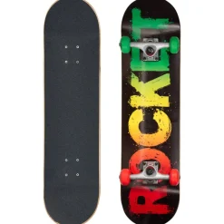 Rocket Skateboards Skateboarding^Rocket Rasta Fade 8" Skateboard RKT-COM-1535