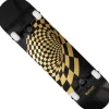 Rocket Skateboards Skateboarding^Rocket Vortex Foil Gold 8" Skateboard RKT-COM-1553