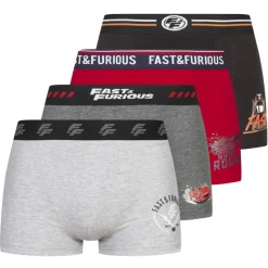 Hombre Lizenz Multipacks|Héroes De La Infancia^Rápido y Furioso Hombre Calzoncillos bóxer Pack de 4 92891230