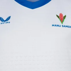 CASTORE Rugby^Rugby de Samoa Hombre Camiseta de entrenamiento TM2974-BLANCO