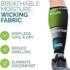 RUN FOREVER SPORTS Running|Deportes De Fuerza^Unisex Running Medias de compresión B00PZ5HTGS