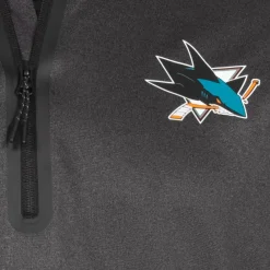 Fanatics Hockey Sobre Hielo^San Jose Sharks NHL Hombre Cremallera de 1/4 Sudadera NL63999B2GEHJ5