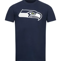 Fanatics Fútbol Americano^Seattle Seahawks NFL Hombre Camiseta 2177M-NVY-SSE-1AD