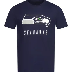 Fanatics Fútbol Americano^Seattle Seahawks NFL Hombre Camiseta 1108M-NVY-SES-SSE